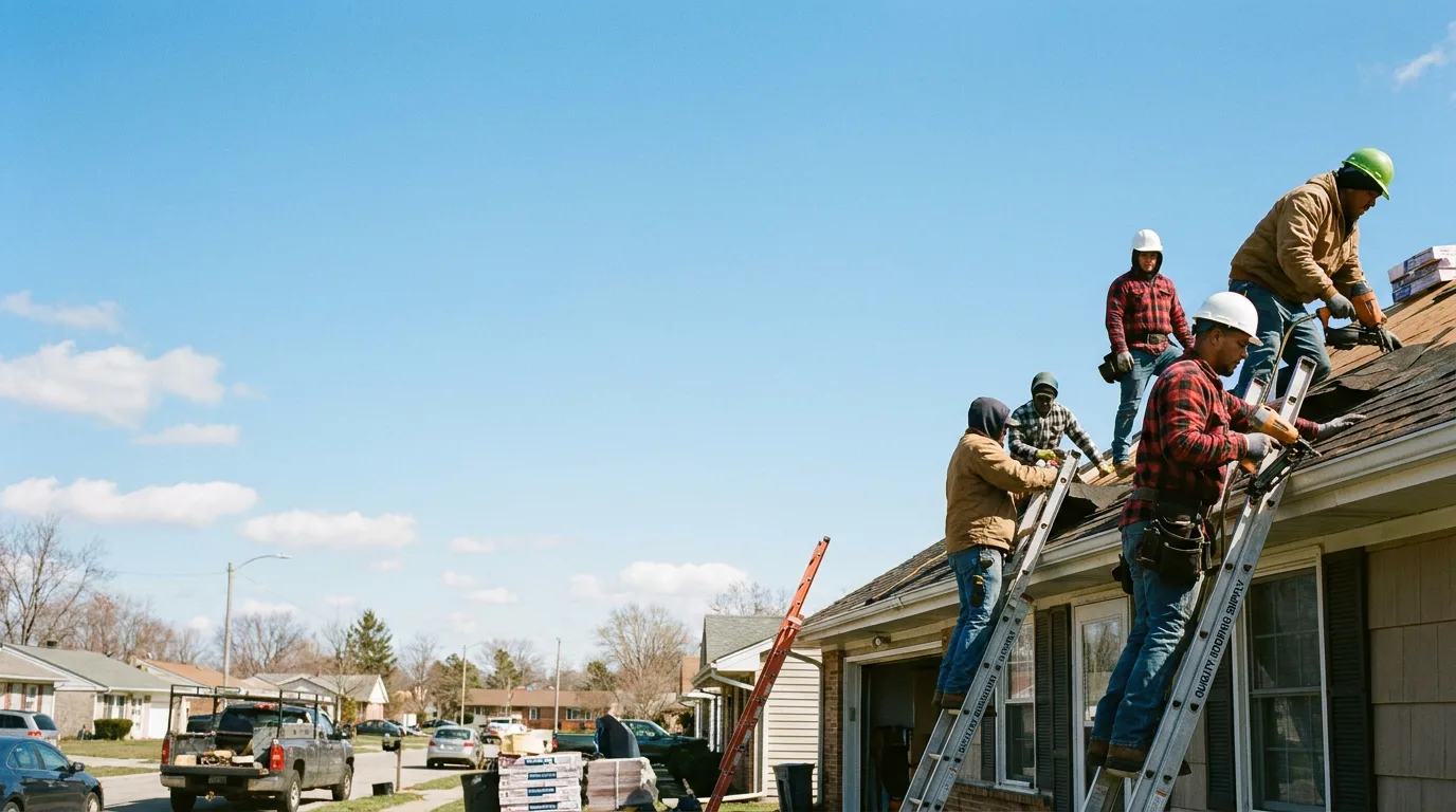 Roofing in Pine Village, IN near me